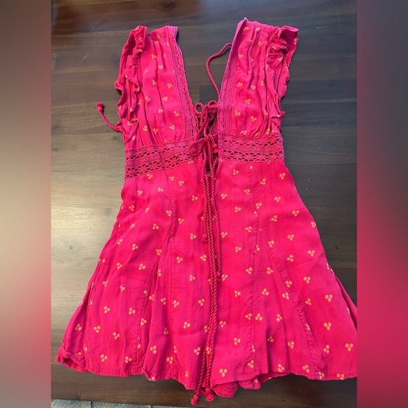 FREE PEOPLE Morning Sun Romper (D10) - Picture 6 of 9